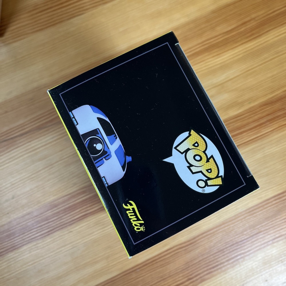 NIB Funko Pop Star Wars R2-D2 571 White Blue Target Exclusive Comic Art Figure - Picture 2 of 7